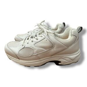 Drew Flash II V 14565 Athletic Sneaker White Leather Activewear Women’s Size 11